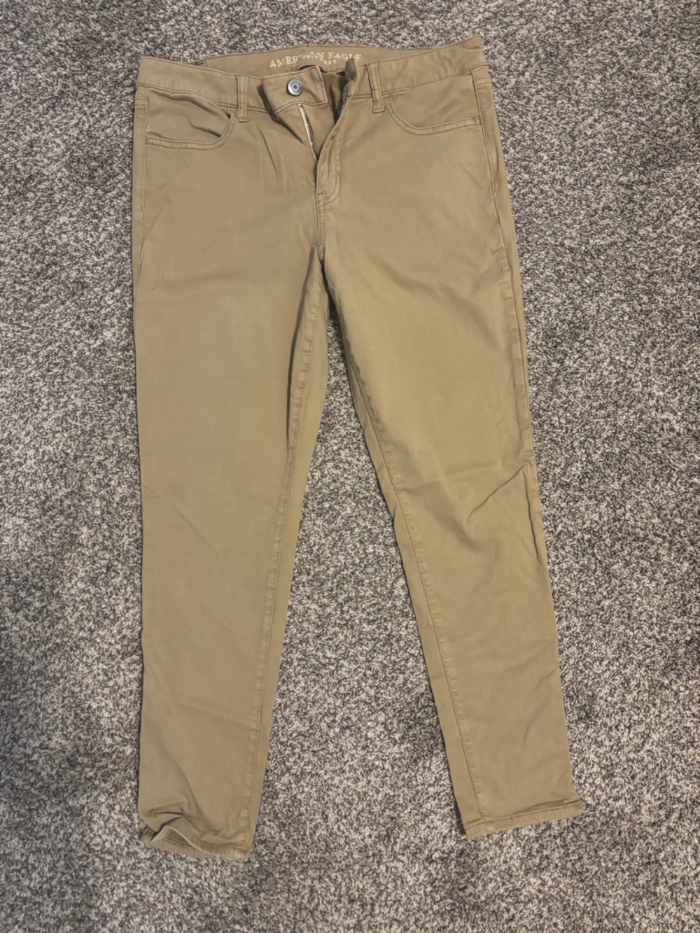 American Eagle Outfitters Women's Khaki Jeggings
